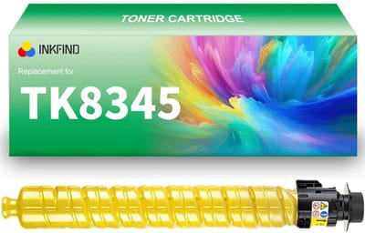 INKFIND TK-8345 Geel tonercartridge compatibel met Kyocera TK8345 TK-8345 Geel geschikt voor Kyocera TASKalfa 2552ci - 1-pack Geel
