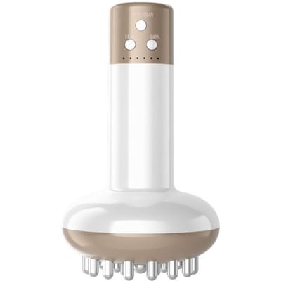 Elektrische Meridiaan Borstel Schrapen Microstroom Vibratie Rood Licht Warmtecompressie Lichaam Afslanken Cellulite Massager Gezondheidszorg wit