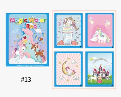 Winter Mega Deals! 1+1 Actie Populaire Cadeaus | Magisch Water Kleurboek voor Kinderen | Herbruikbaar Water Tekenboek | Kleuren met Waterpen | Outdoor Speelgoed & Sportartikelen | Magische Eenhoorn