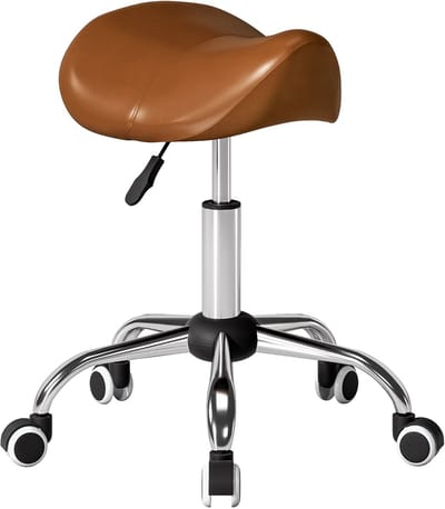 HOMCOM - Woonkamerkruk - Polyurethaan - 52x53x61cm - Bruin