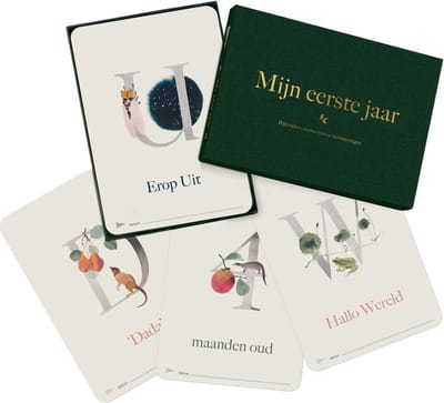 Milestone™ Baby Photo Cards - Mijlpaalkaarten - Baby's eerste jaar ABC