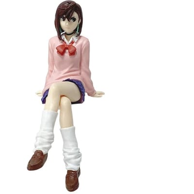 Anime Dandadan Ayase Momo Shiratori Aira Zittende houding S.H.Figuarts Getransformeerd Assemblage PVC Model Speelgoed Actiefiguren Cadeau