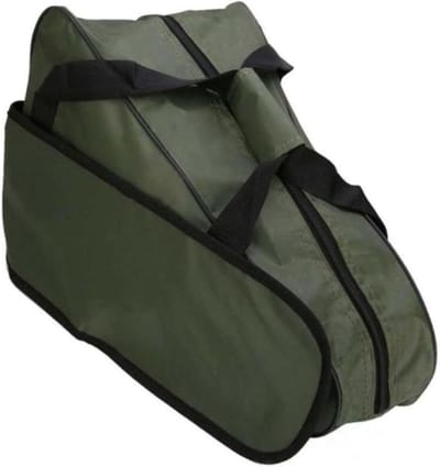 Kettingzaagtas - Zaaghoes - Veilig Opbergen - Waterbestendig Oxford - 56 cm - Legergroen