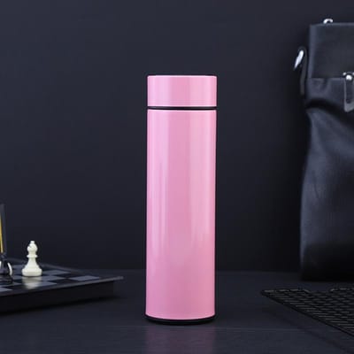 Roestvrijstalen Slimme Thermosbeker LED Temperatuur Vacuüm Rechte Beker 500ml