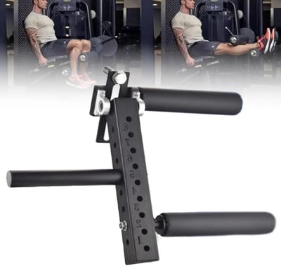 Been Trainingsapparaat - Leg Curl Extension - Onderlichaam Trainen - 8 Versnellingen Verstelbaar - Tot 200 kg - Zwart