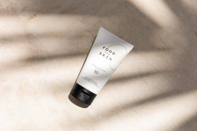 Food for Skin Caring Sun Protection SPF30 50 ml - vegan, dierproefvrij, voor gevoelige huid, zonder parabenen, zonder siliconen