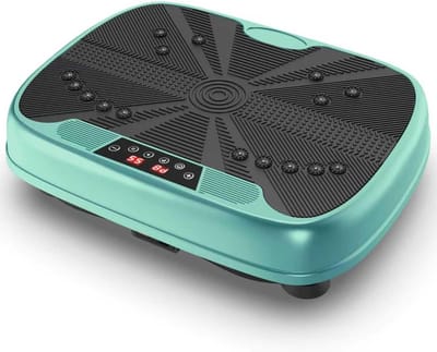 Trilplaat Trainingsapparaat - Fitness Platform - Full Body Training - 99 Snelheden - 45x35x12.7 cm - Groen