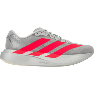 Adidas Adizero EVO SL Sneakers Heren - Zilver - Maat 42 2/3 - Mesh/Synthetisch
