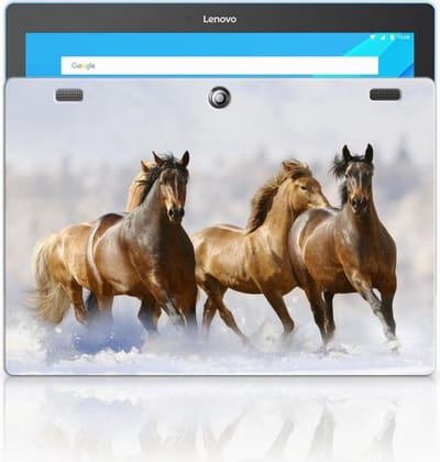 Back Cover voor Lenovo Tab 10 | Tab 2 A10-30 Back Case Paarden