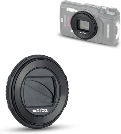 Thijox - Kamera Lensdop Lensbeschermer voor Olympus Tough TG-7, TG-6, TG-5, TG-4, TG-3, TG-2, TG-1F, OM SYSTEM TG-7 - Vervangende Lensbescherming