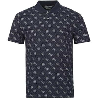 Guess  Polo Shirt Korte Mouw SS ALL OVER 4G JACQAURD POLO