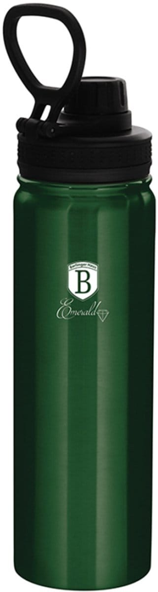 Berlinger Haus Emerald Metallic Line - Sportieve Fles - 720ml - Roestvrij Staal