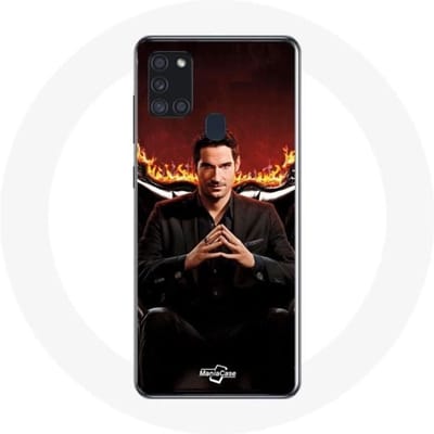 Samsung Galaxy A21S hoesje Lucifer Morningstar Series Seizoen 3