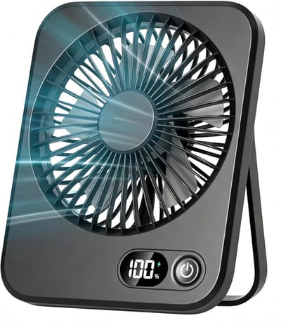 KZQ Mini Ventilator Voor Huisdierendrager Rugzak En Luchtkoepel Rugzak - Geschikt Voor Katten En Honden - Goedgekeurd Voor Vliegreizen - Voor Reizen Wandelen En Buiten - Zwart