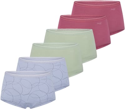sloggi Dames shorts slip 6 pack GO Crush