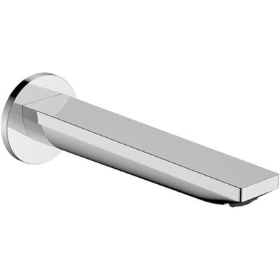 Hansgrohe Rebris e Baduitloop - wandmontage - voorsprong 20cm - hoogglans chroom