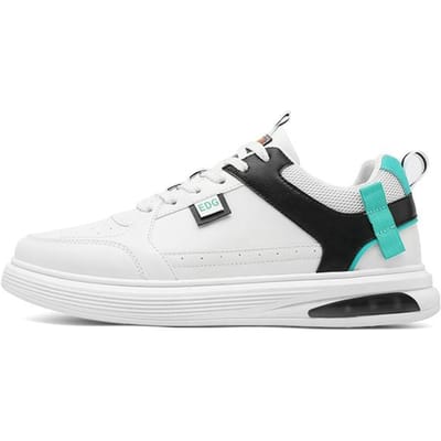 Chaussures de Sport Homme Nouvelles Chaussures Blanches Homme Polyvalentes Été Mesh Respirant Chaussures Homme Résistantes à l'Usure Amortissantes Chaussure de Sport 42 white