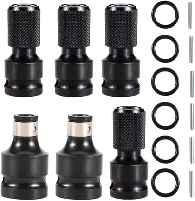 Jhubersproducts - Socket wrench adapter set - 6-delige set