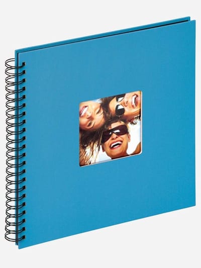 Walther SA-110-U Fun - Spiraal album - Formaat 30 x 30 cm - Oceaanblauw