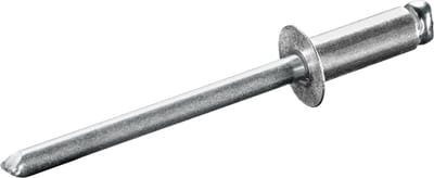 GOEBEL® - 1000 x Blindklinknagels (Ø x L) 2,4 x 8 mm - Alu Aluminium AlMG 2,5 / Staal verzinkt - Verzonken kop - STANDARD - 7071124800 - ISO15978 - Popnagel