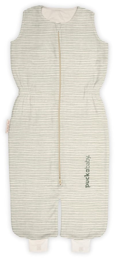 Puckababy Bag Kidz peuterslaapzak (vanaf 2.5 jaar) - Green Stripes - Katoen TOG 0.5