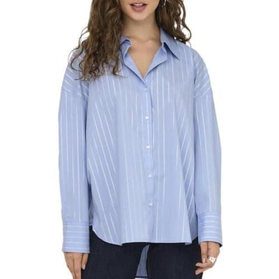 JDY - JDYMIO L/S LUREX LOOSE SHIRT WVN NOOS - Dames - Blouses