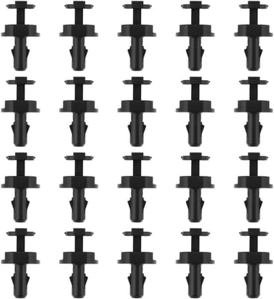 Dailygoods - 20 Stuks Achterwiel Arch Fender Bevestigingsklemmen voor Toyota Camry