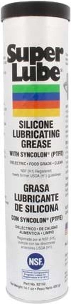 Super Lube Silicone lubricating grease with PTFE - 400 gram patroon