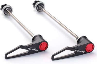 Titanium Quick Release Spies Set voor Racefiets en MTB - Met Ratel en Hogere Kleefkracht