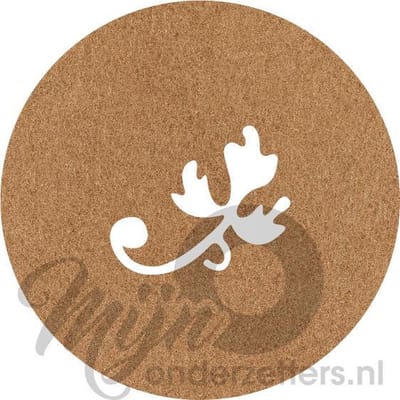 Design shapes 1 vilt onderzetters - Lichtbruin - 6 stuks - 10 x 10 cm - Tafeldecoratie - Glas onderzetter - Cadeau - Woondecoratie - Tafelbescherming - Onderzetters voor glazen - Keukenbenodigdheden - Woonaccessoires - Tafelaccessoires
