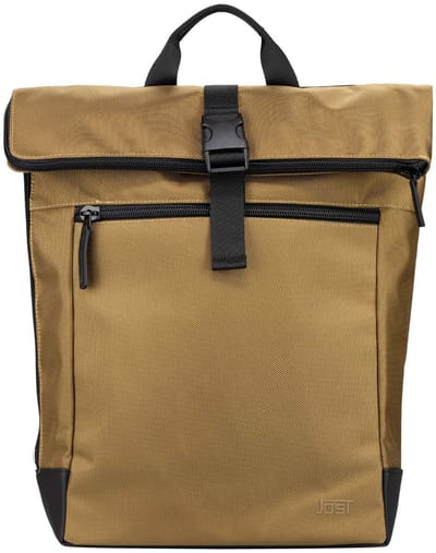 JOST laptop rugzak rugzak met laptopvak Balling Currier Backpack Mustard brons