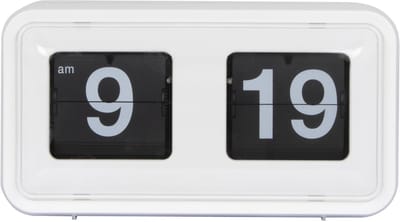 Ontwerp van muur tot tafel flip clock 00990B Lowell 26cm - Just a Minute