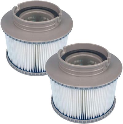 Set van 2 vervangfilters voor MSPA FD2089, filtercartridges voor zwembaden en spa's, waterfiltratie en onderhoud