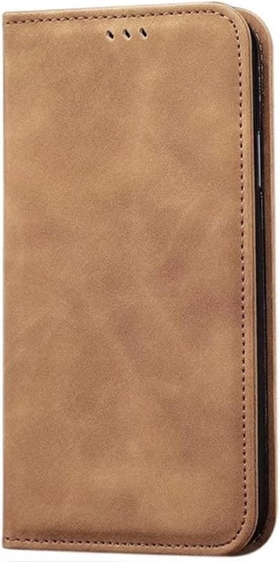 Geschikt voor Oppo A58 5G - Book Case - Magnetisch - kaartsleuven - Portemonnee Folio Stand hoesje - Bruin