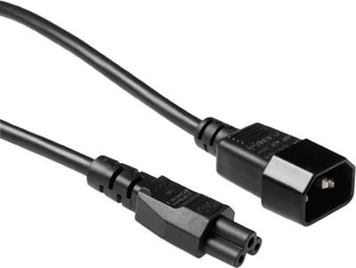 ACT Netsnoer C14 - C5 zwart 2 m AK5028