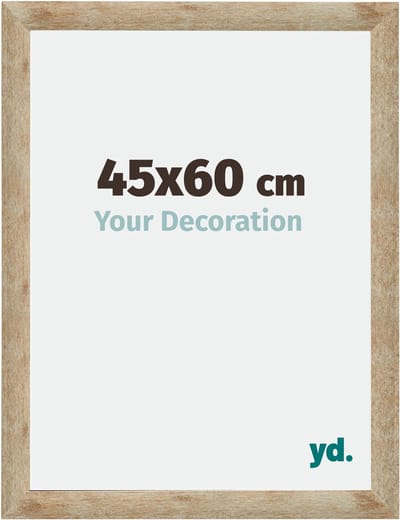 Your Decoration - Fotolijst 45x60 cm - MDF - Goud - Catania