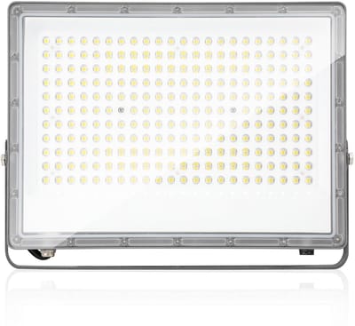 200W LED Schijnwerper Buiten, 6000K Koud Wit LED Bouwlamp Superhelder 4950LM, IP65 Waterdichte Buitenverlichting voor Achtertuin, Terras