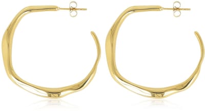 My Bendel - Goudkleurige Oorringen 40 Mm - met Luxe Cadeauverpakking | Sieraden Voor Dames