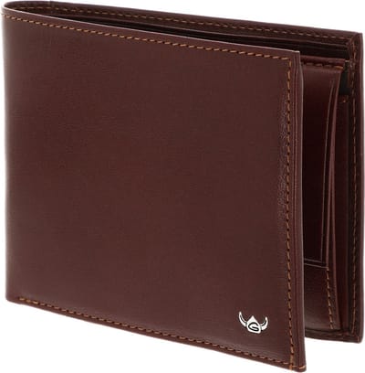 Golden Head Leren portemonnee Colorado RFID Protect Kombischeintasche 1249 Tabacco bruine