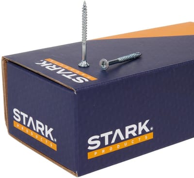Stark - Torx 20 Spaanplaatschroeven + snijpunt - 3,5 x 20mm - Verzinkt - Voldraad (9600 stuks)