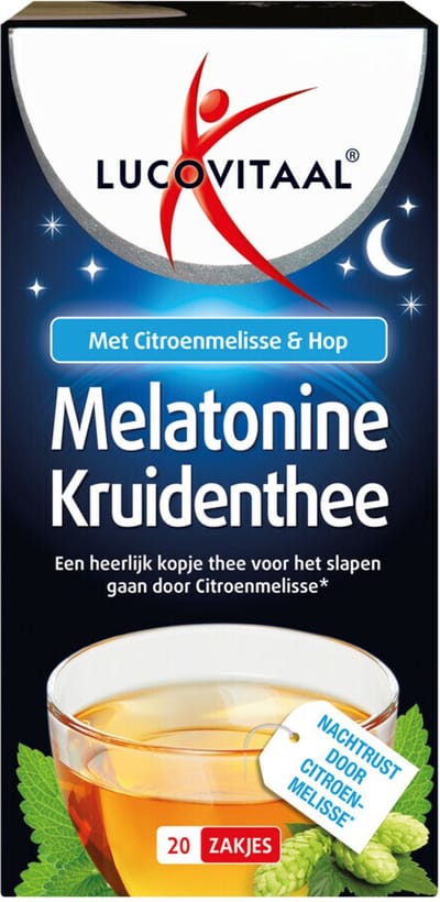 Lucovitaal Thee Melatonine - 10 x 20 stuks - Voordeelverpakking