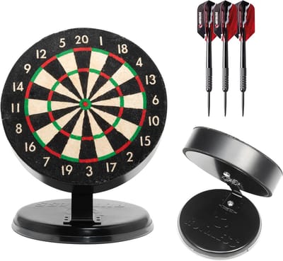 Mini Dartbordset voor Thuis en Kantoor – Inclusief Mini Darts met Stalen Punt