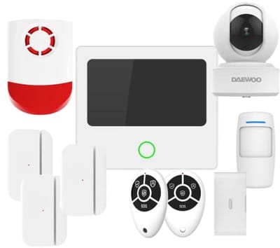 Wifi alarmpakket met touchscreen en accessoires voor optimale woningbeveiliging