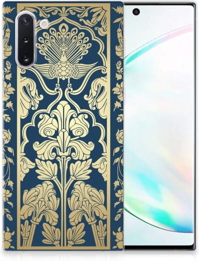Samsung Galaxy Note 10 TPU Case Beige Flowers