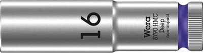 Wera Werk 05004556001 Dop (zeskant) Dopsleutelinzetstuk 16 mm 1/2 16 mm 1 stuks 1/2