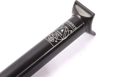 BMX Zadelpen - Zadelpen Onderdeel - Fietsen - Lichtgewicht Aluminium - 360mm 25.4mm - Zwart