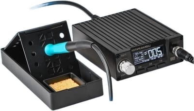Soldeerstation - Lasequipment - Precisie Reparatie - Snelle Verwarming - 74W - Zwart