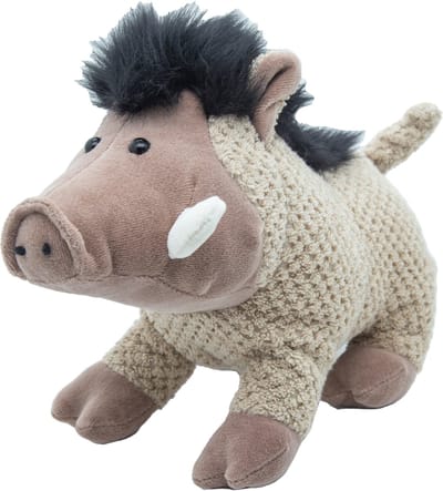 Cute since 1999 - Katoenen Knuffel Wildzwijn - Zittende Wildzwijn Speelgoed- Baby Knuffel - 28cm