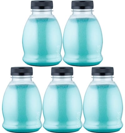 Scrubzout Hamam - 375 gram - Fles met zwarte dop - set van 5 stuks - Hydraterende Lichaamsscrub