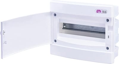 Zekeringkast Inbouw - Verdeler Behuizing - Thuisnetwerk Structureren - Met N/PE Klemmen - 12 Modules - Wit